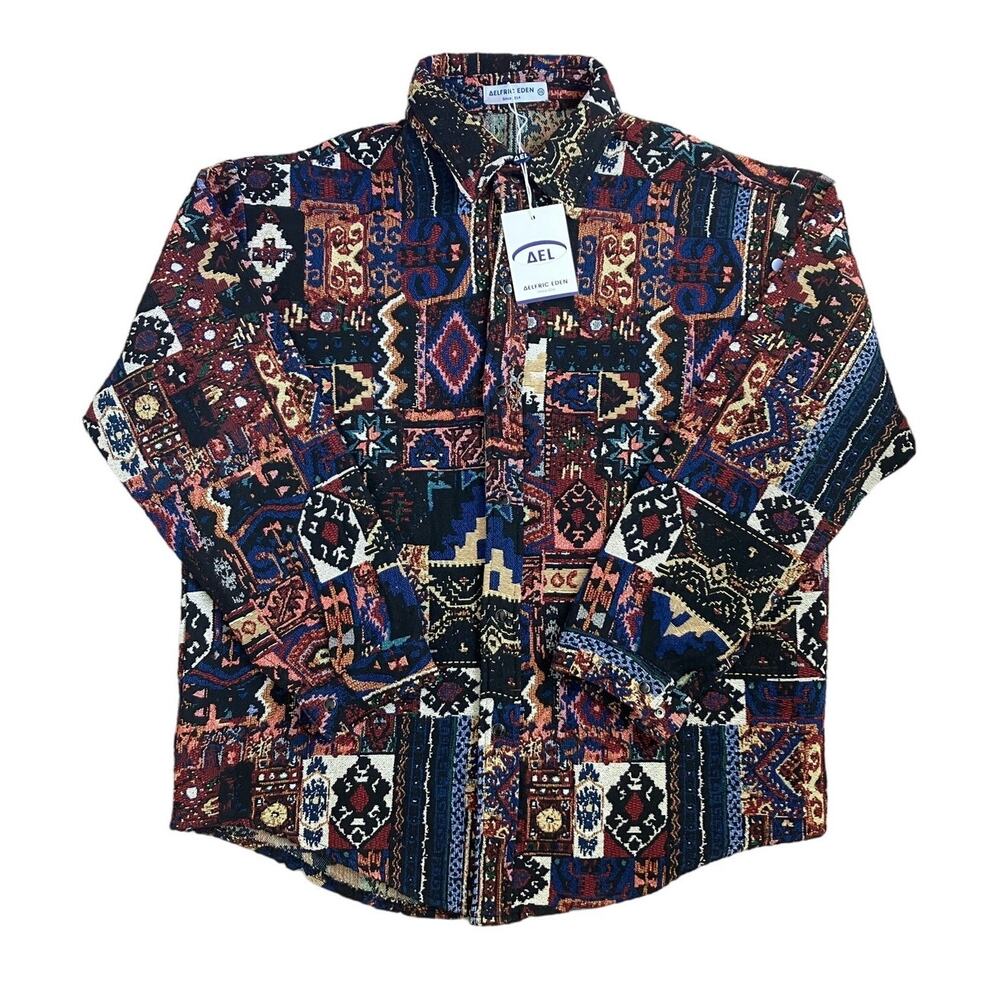 New Aelfric Eden Button Up Shirt Shacket XS